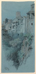 Viterbo door Elihu Vedder